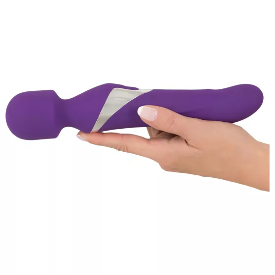 Javida Wand & Pearl - 2-in-1 Massaging Vibrator (Purple)