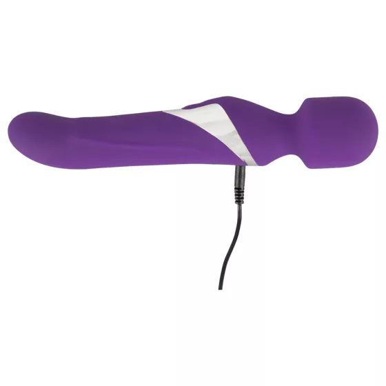 Javida Wand & Pearl - 2-in-1 Massaging Vibrator (Purple)