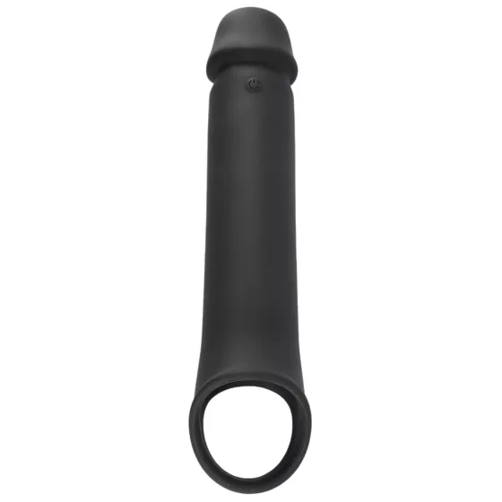 Rebel - Wireless Vibrating Penis Sleeve with Radio Function (Black)