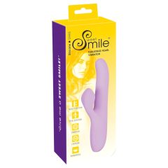   SMILE Thrusting - Rotating & Thrusting Vibrator with Clitoral Arm (Purple)