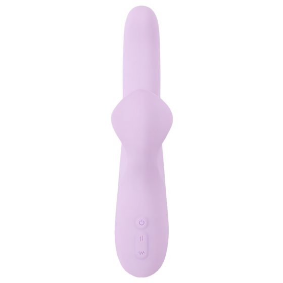 SMILE Thrusting - Rotating & Thrusting Vibrator with Clitoral Arm (Purple)