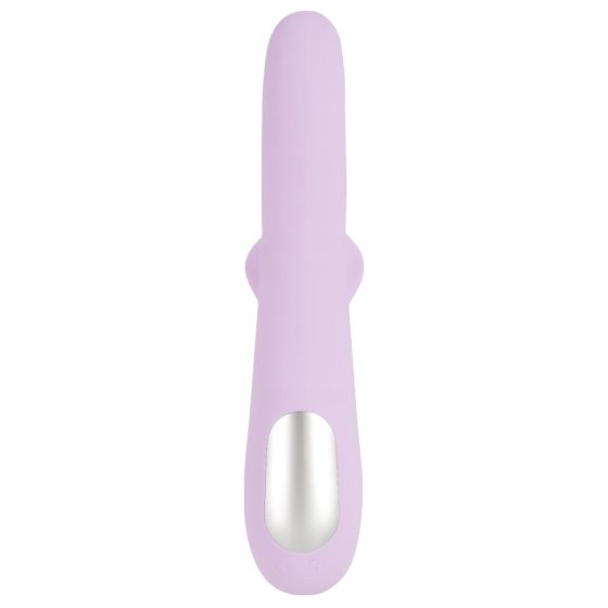 SMILE Thrusting - Rotating & Thrusting Vibrator with Clitoral Arm (Purple)