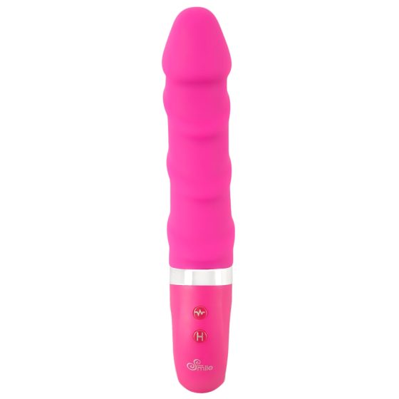 SMILE Soft - Rechargeable Warming Vibrator (Pink)