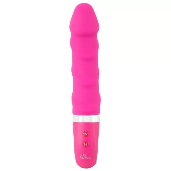 SMILE Soft - Rechargeable Warming Vibrator (Pink)