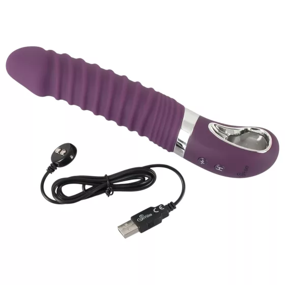SMILE Soft - Rechargeable Warming Vibrator (Purple)