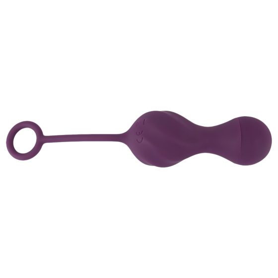 SMILE RC Love Balls - Rechargeable Wireless Vibrating Egg (Purple)