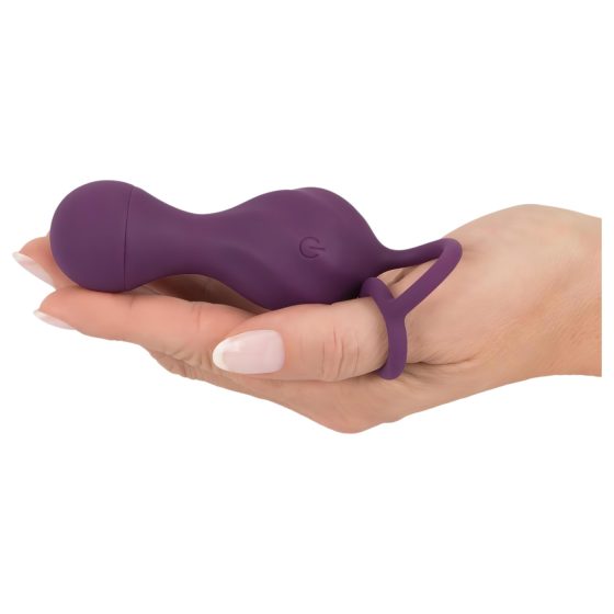 SMILE RC Love Balls - Rechargeable Wireless Vibrating Egg (Purple)