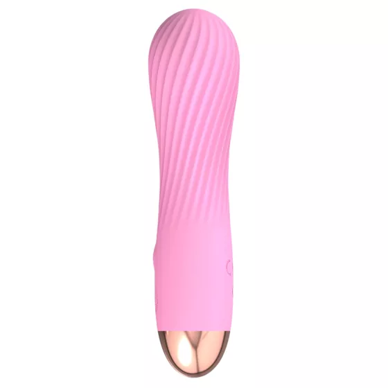 Cuties Mini - Rechargeable, Waterproof Spiral Vibrator (Pink)