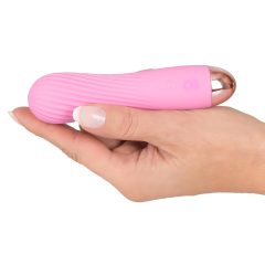   Cuties Mini - Rechargeable, Waterproof Spiral Vibrator (Pink)
