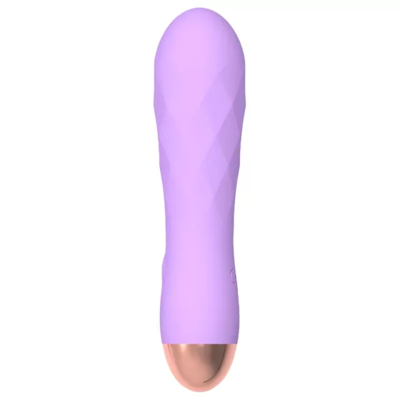 Cuties Mini - Cordless Waterproof Textured Vibrator (Purple)