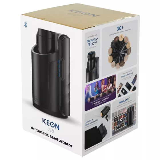 Kiiroo Keon Automatic - Interactive Masturbator for Men (Black)