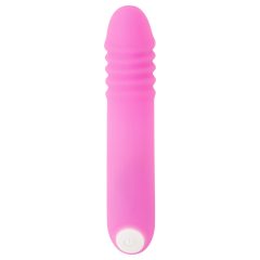   You2Toys - Flashing Mini Vibe - Rechargeable, Light-Up Vibrator (Pink)