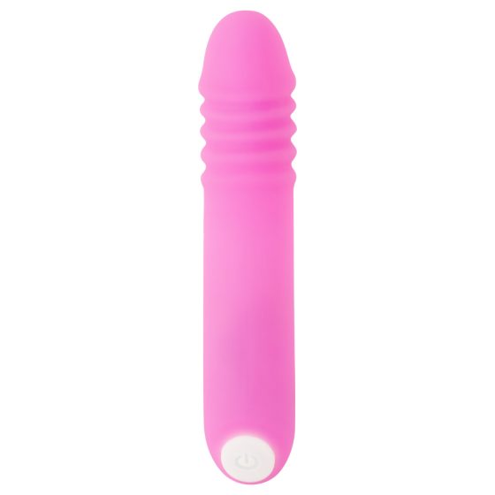 You2Toys - Flashing Mini Vibe - Rechargeable, Light-Up Vibrator (Pink)