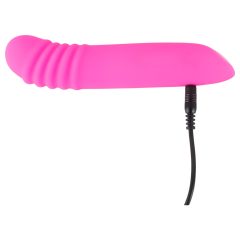   You2Toys - Flashing Mini Vibe - Rechargeable, Light-Up Vibrator (Pink)