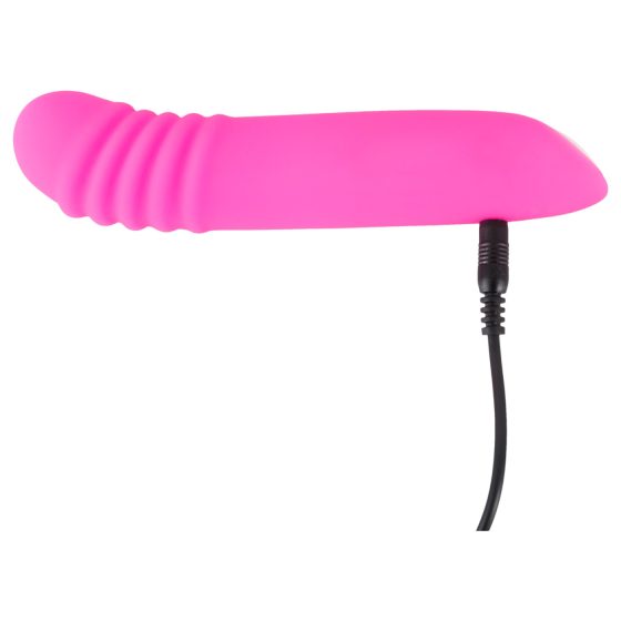 You2Toys - Flashing Mini Vibe - Rechargeable, Light-Up Vibrator (Pink)