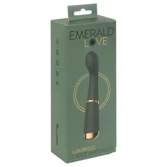   Emerald Love - Rechargeable, Waterproof G-Spot Vibrator (Green)