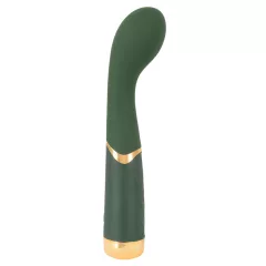   Emerald Love - Rechargeable, Waterproof G-Spot Vibrator (Green)