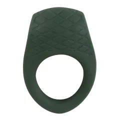   Emerald Love - Rechargeable, Waterproof Vibrating Ring (Green)