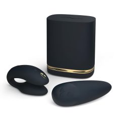   Womanizer Golden Moments 2 - Black Clitoral and Couple Vibrator
