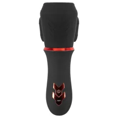 Rebel - Rechargeable Dual Motor Acorn Vibrator (Black)