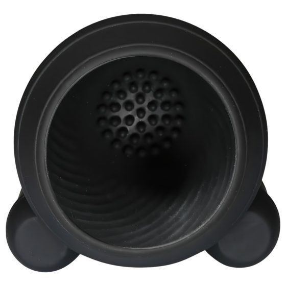 Rebel - Rechargeable Dual Motor Acorn Vibrator (Black)