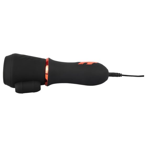 Rebel - Rechargeable Dual Motor Acorn Vibrator (Black)