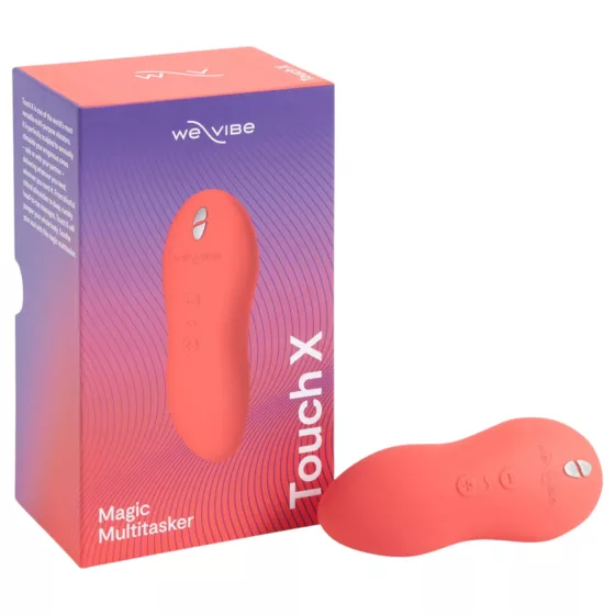 We-Vibe Touch X - Rechargeable, Waterproof Clitoral Vibrator (Coral)