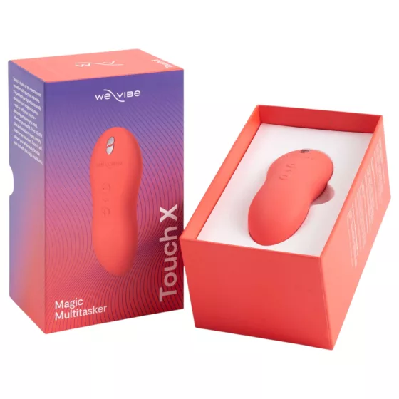 We-Vibe Touch X - Rechargeable, Waterproof Clitoral Vibrator (Coral)