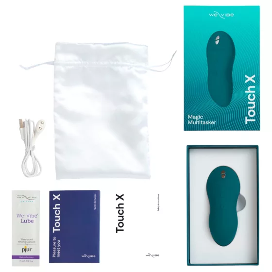 We-Vibe Touch X - Rechargeable, Waterproof Clitoral Vibrator (Green)