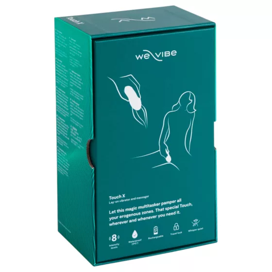 We-Vibe Touch X - Rechargeable, Waterproof Clitoral Vibrator (Green)