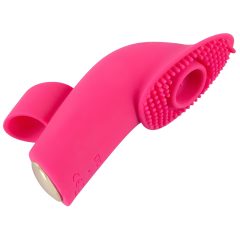 / SMILE Licking - Air-Wave Tongue Finger Vibrator (Pink)