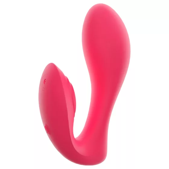 SMILE Panty - Rechargeable, Wireless 2in1 Vibrator (Pink)