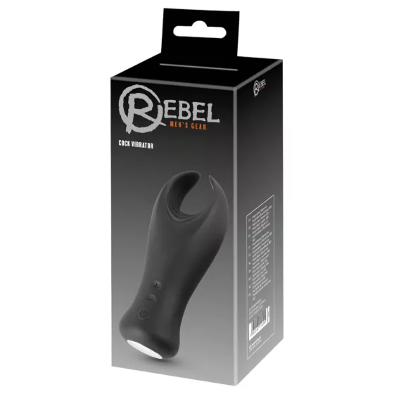 Rebel - Vibrating Glans Stimulator (Black)