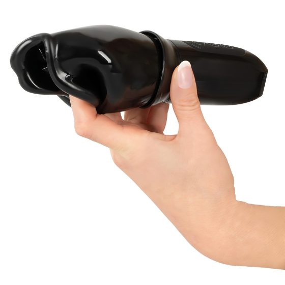 STROKER Rotating - Rechargeable Rotating Oral Simulator (Black)