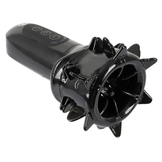 STROKER Rotating - Rechargeable Rotating Oral Simulator (Black)