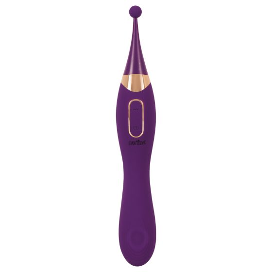 / Javida - 2-in-1 Rechargeable Clitoral Stimulator and Vibrator Set (Purple)