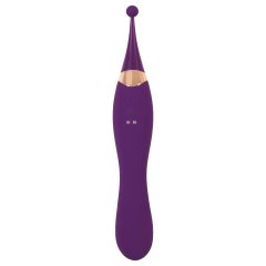   / Javida - 2-in-1 Rechargeable Clitoral Stimulator and Vibrator Set (Purple)