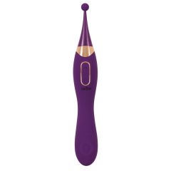   Javida - 2in1 cordless clitoris stimulator and vibrator set (purple)