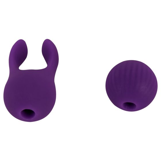/ Javida - 2-in-1 Rechargeable Clitoral Stimulator and Vibrator Set (Purple)