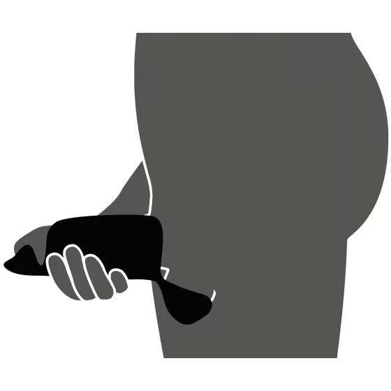 Rebel - Triple Motor Acorn Vibrator (Black)