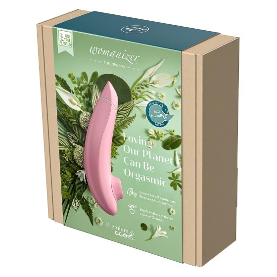 Womanizer Premium Eco - Rechargeable Air Pulse Clitoral Stimulator (Pink)