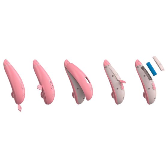 Womanizer Premium Eco - Rechargeable Air Pulse Clitoral Stimulator (Pink)