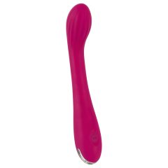 SMILE Rechargeable Ribbed G-Spot Vibrator (Purple)
