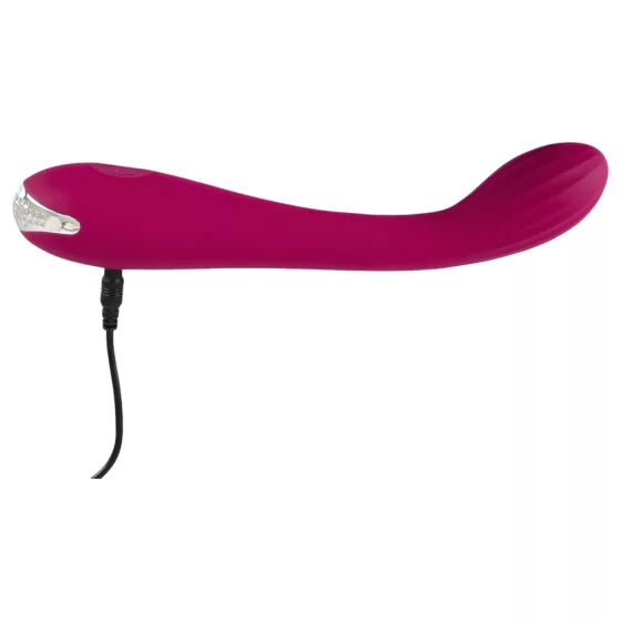 SMILE Rechargeable Ribbed G-Spot Vibrator (Purple)