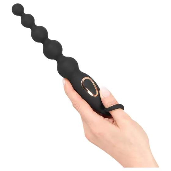 ANOS Sensations - Beaded Anal Vibrator (Black)