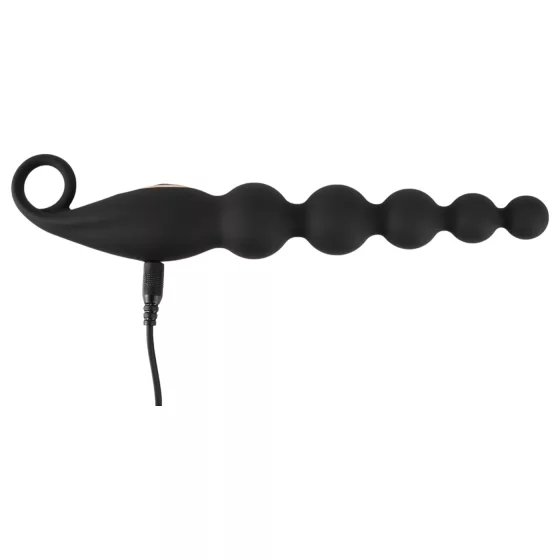ANOS Sensations - Beaded Anal Vibrator (Black)