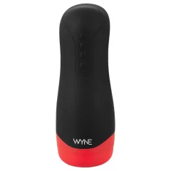   WYNE 01 - Rechargeable, Vibrating & Warming Masturbator (Black)