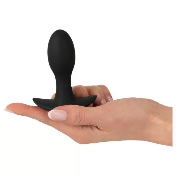 ANOS - Rechargeable, Waterproof Prostate Vibrator (Black) 