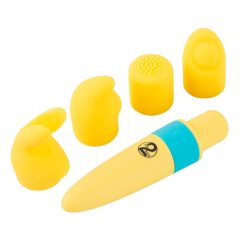   You2Toys - Pocket Power - rechargeable vibrator set - yellow (5 pieces)