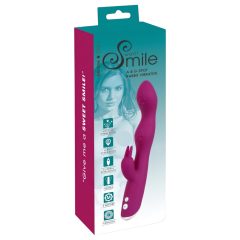   SMILE - Flexible G-Spot & Clitoral Vibrator with Dual Arms (Purple)